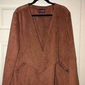 GORGEOUS Vigoss Faux Suede Jacket